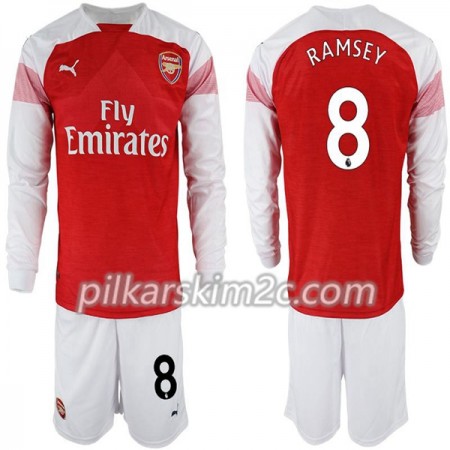 Koszulka Arsenal Aaron Ramsey 8 Dziecięca Główna 2018-2019 - Koszulki Piłkarskie(L/S)